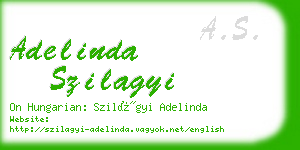 adelinda szilagyi business card